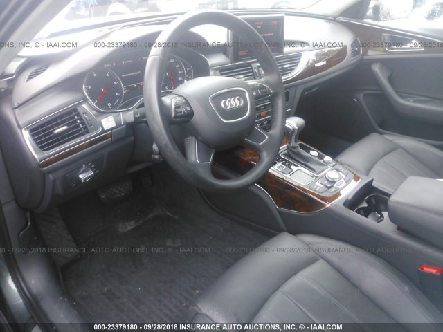 WAUHMAFC4EN064127 - 2014 AUDI A6 PRESTIGE ნაცრისფერი ფოტო 5