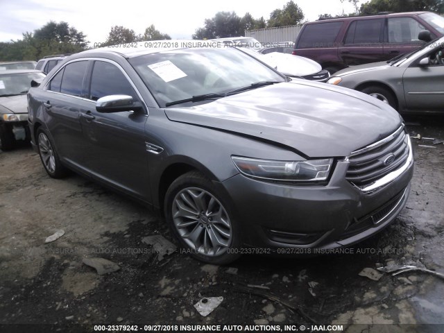 1FAHP2F82EG169013 - 2014 FORD TAURUS LIMITED GRAY photo 1