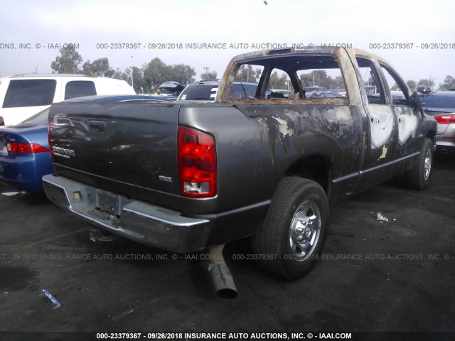 3D7LA38C04G212821 - 2004 DODGE RAM 3500 ST/SLT GRAY photo 4