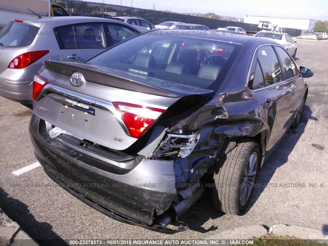 4T1BF1FKXGU528407 - 2016 TOYOTA CAMRY LE/XLE/SE/XSE GRAY photo 6