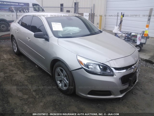 1G11B5SL1FF239011 - 2015 CHEVROLET MALIBU LS ვერცხლისფერი ფოტო 1