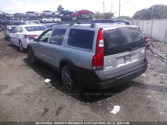 YV1SZ59H741149715 - 2004 VOLVO XC70 GRAY photo 3