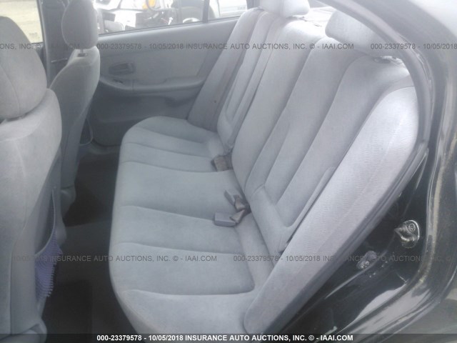 KMHDN46DX5U988839 - 2005 HYUNDAI ELANTRA GLS/GT BLACK photo 8