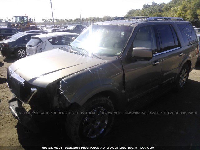 5LMFU28R73LJ33847 - 2003 LINCOLN NAVIGATOR Szary zdjęcie 2