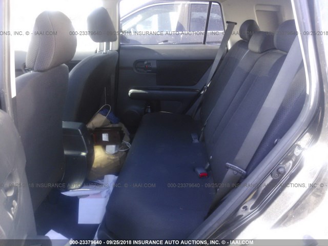 JTLKE50E781022722 - 2008 TOYOTA SCION XB Qara foto 8