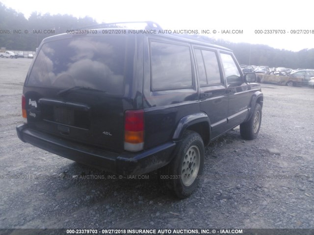 1J4FF68S7XL545245 - 1999 JEEP CHEROKEE SPORT/CLASSIC შავი ფოტო 4