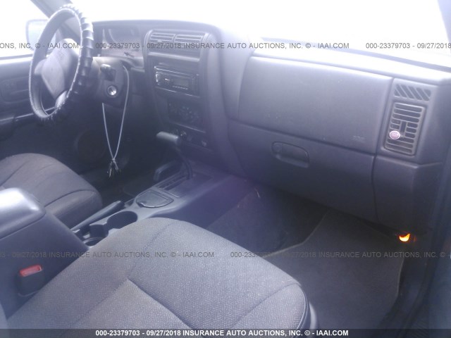 1J4FF68S7XL545245 - 1999 JEEP CHEROKEE SPORT/CLASSIC შავი ფოტო 5