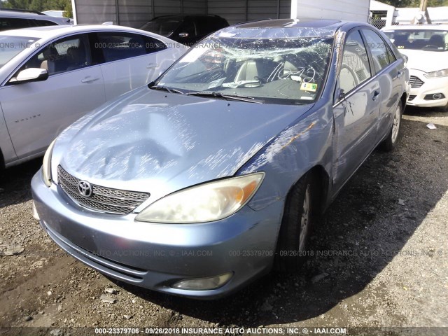 4T1BF30K84U582398 - 2004 TOYOTA CAMRY LE/XLE/SE 蓝色 照片 6