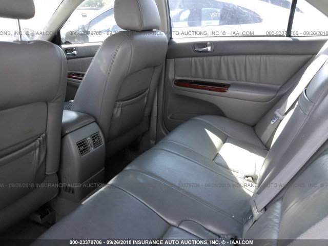 4T1BF30K84U582398 - 2004 TOYOTA CAMRY LE/XLE/SE 蓝色 照片 8