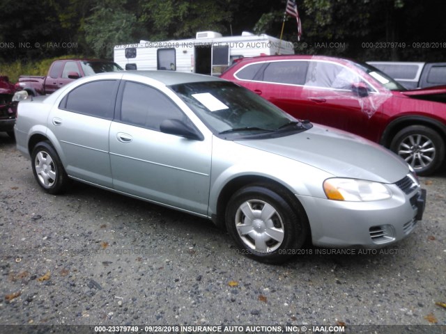 1B3AL46T16N135053 - 2006 DODGE STRATUS SXT GREEN photo 1