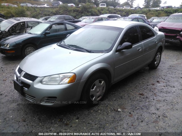 1B3AL46T16N135053 - 2006 DODGE STRATUS SXT GREEN photo 2