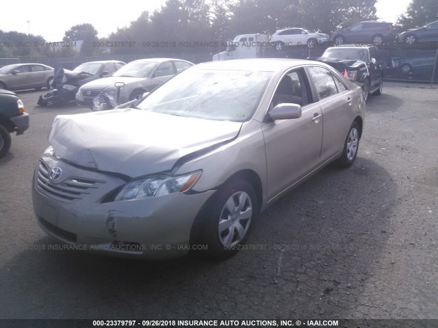 4T1BE46K68U739402 - 2008 TOYOTA CAMRY CE/LE/XLE/SE TAN photo 2