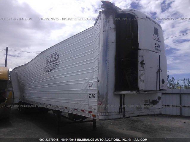 1GRAA0627AW704033 - 2010 GREAT DANE TRAILERS REEFER  WHITE photo 1