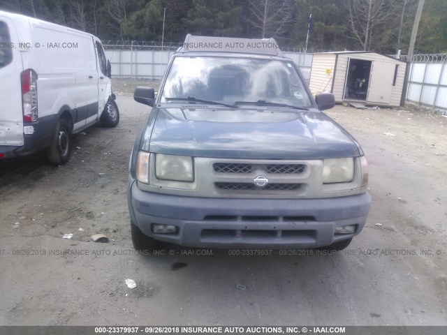 5N1ED28T2YC562427 - 2000 NISSAN XTERRA XE/SE GREEN photo 6