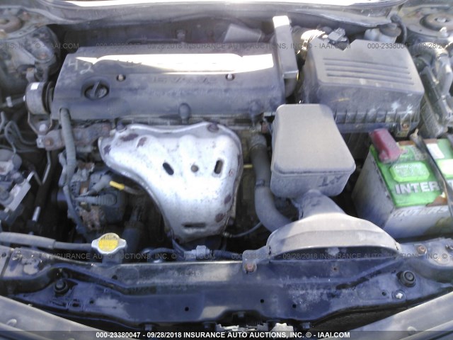 4T1BE46K67U118921 - 2007 TOYOTA CAMRY NEW GENERAT CE/LE/XLE/SE BLACK photo 10