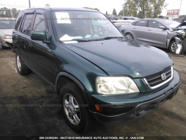 JHLRD18741S004824 - 2001 HONDA CR-V SE/LE GREEN photo 1