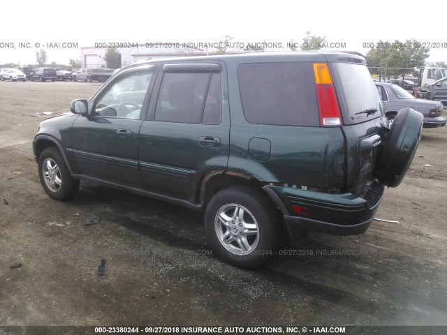 JHLRD18741S004824 - 2001 HONDA CR-V SE/LE GREEN photo 3