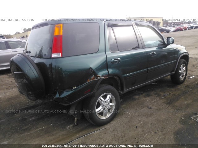 JHLRD18741S004824 - 2001 HONDA CR-V SE/LE GREEN photo 4