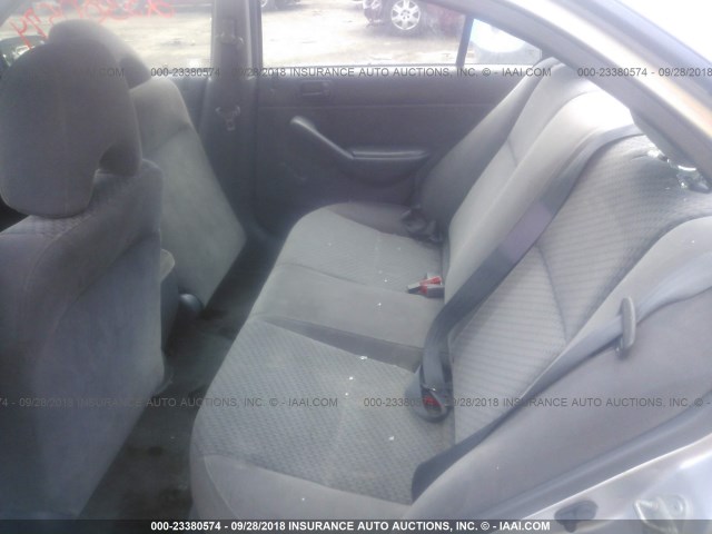 1HGES163X5L011392 - 2005 HONDA CIVIC DX VP Gümüş foto 8