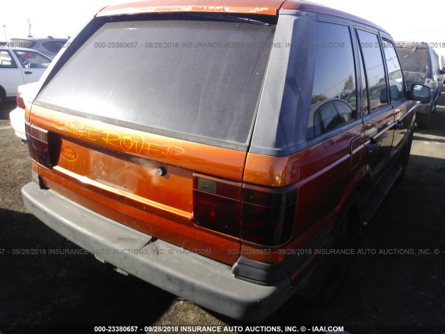 SALPV1447XA411105 - 1999 LAND ROVER RANGE ROVER 4.6 HSE LONG WHEELBASE ORANGE photo 4