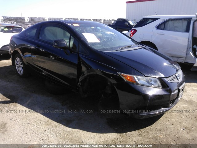 2HGFG3B1XCH555827 - 2012 HONDA CIVIC EXL 黑色 照片 1