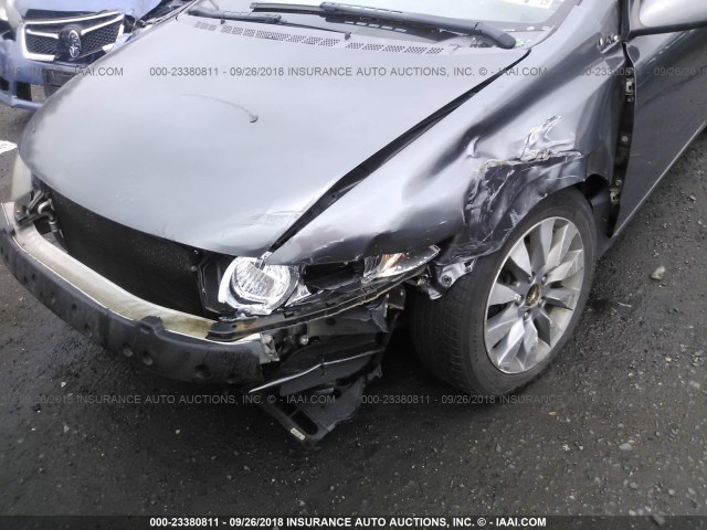 2HGFG12959H511527 - 2009 HONDA CIVIC EXL 灰色 照片 6