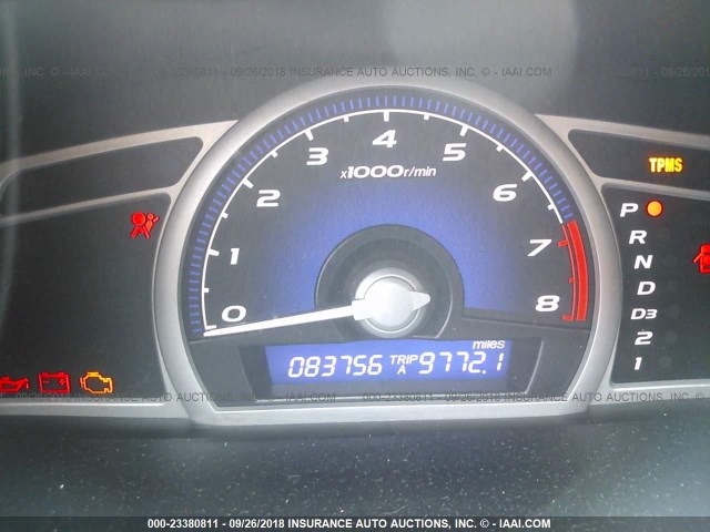 2HGFG12959H511527 - 2009 HONDA CIVIC EXL 灰色 照片 7