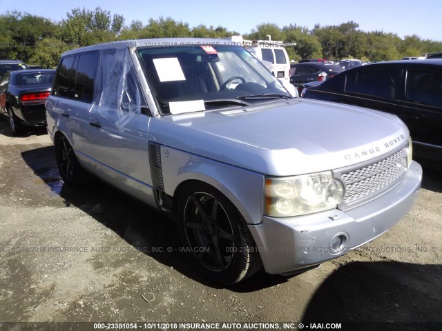 SALMF13446A230625 - 2006 LAND ROVER RANGE ROVER SUPERCHARGED SILVER photo 1