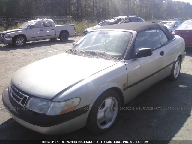 YS3DF78N8T7012278 - 1996 SAAB 900 SE TURBO BEIGE photo 2