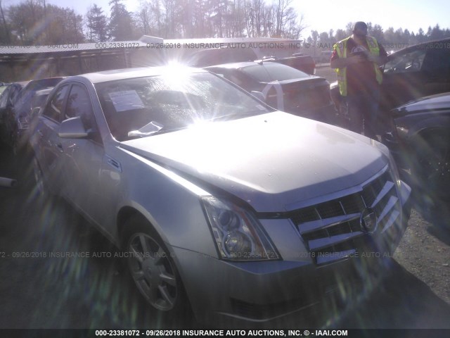 1G6DP57V480107000 - 2008 CADILLAC CTS HI FEATURE V6 SILVER photo 1