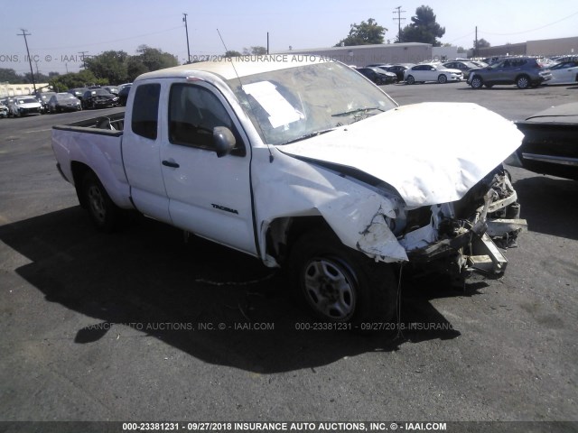 5TFTX4CN2FX060921 - 2015 TOYOTA TACOMA ACCESS CAB Weiß Foto 1