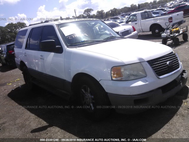 1FMPU15L13LC59588 - 2003 FORD EXPEDITION XLT WHITE photo 1