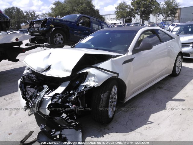 1G6DJ1ED7B0141878 - 2011 CADILLAC CTS PERFORMANCE COLLECTION Белый фото 2