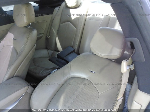 1G6DJ1ED7B0141878 - 2011 CADILLAC CTS PERFORMANCE COLLECTION Белый фото 8