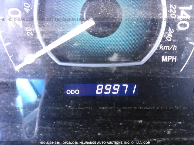 4T1FA38P47U115743 - 2007 TOYOTA CAMRY SOLARA SE/SLE წითელი ფოტო 7