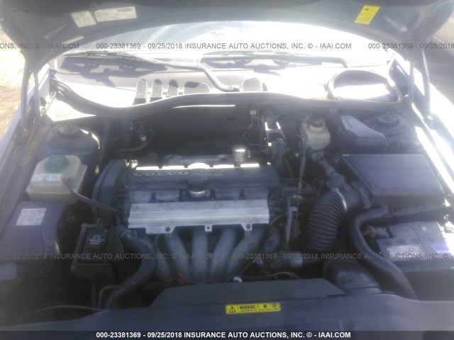 YV1LS5570W2552969 - 1998 VOLVO S70 BLUE photo 10