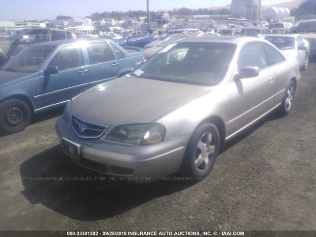 19UYA42453A009980 - 2003 ACURA 3.2CL GOLD photo 2