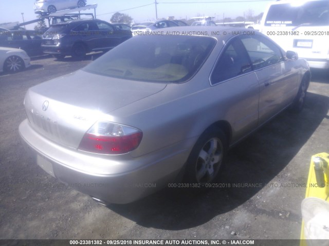 19UYA42453A009980 - 2003 ACURA 3.2CL GOLD photo 4