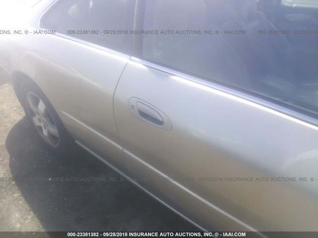 19UYA42453A009980 - 2003 ACURA 3.2CL GOLD photo 6