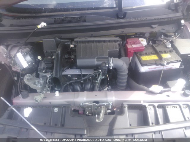 ML32F3FJ3JHF01448 - 2018 MITSUBISHI MIRAGE G4 ES Красный фото 10