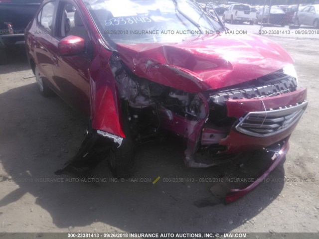 ML32F3FJ3JHF01448 - 2018 MITSUBISHI MIRAGE G4 ES Красный фото 6