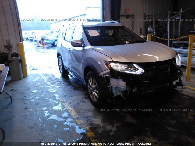 5N1AT2MV0JC707964 - 2018 NISSAN ROGUE SV/SL SILVER photo 1