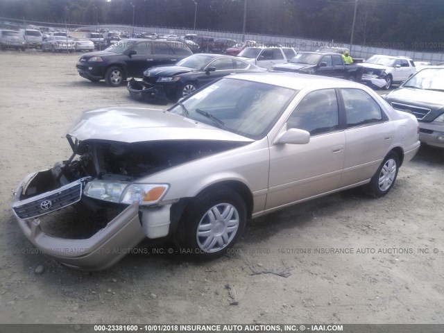 4T1BG22K3YU618881 - 2000 TOYOTA CAMRY CE/LE/XLE 棕色 照片 2