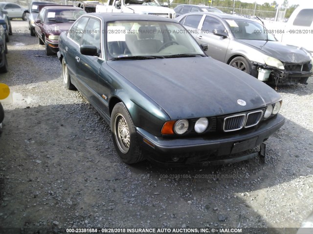 WBAHD632XSGK87278 - 1995 BMW 525 I AUTOMATIC GREEN photo 1
