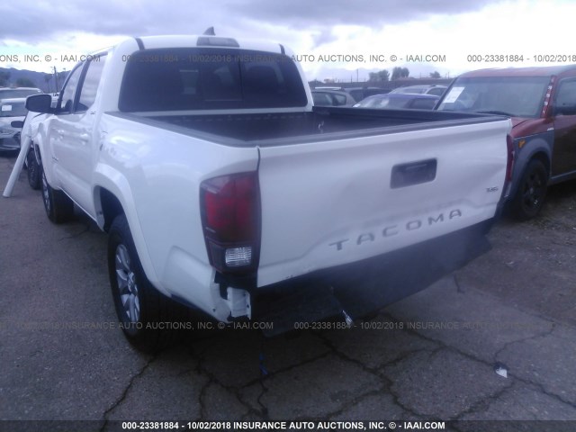 3TMAZ5CN9JM057973 - 2018 TOYOTA TACOMA DBL CAB/SR5/TRD SPORT/OR WHITE photo 6