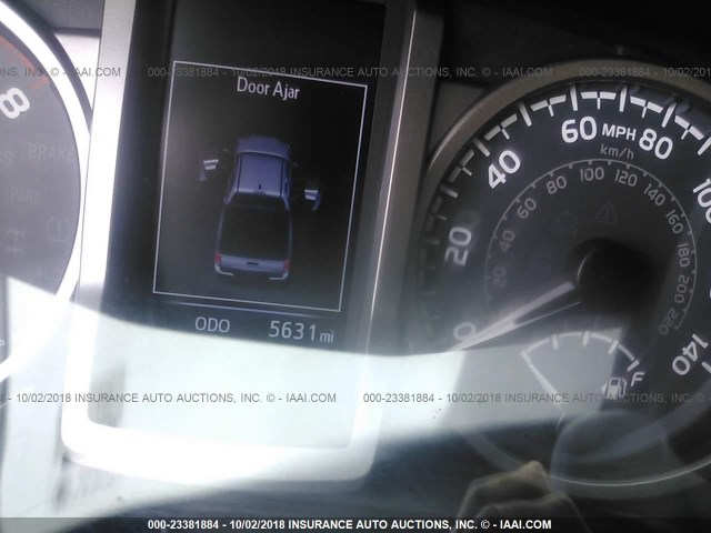 3TMAZ5CN9JM057973 - 2018 TOYOTA TACOMA DBL CAB/SR5/TRD SPORT/OR WHITE photo 7