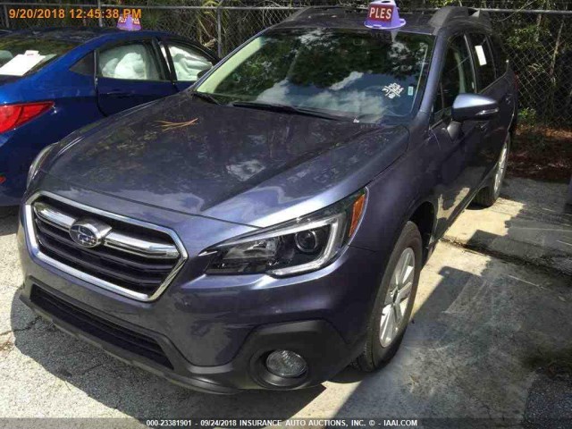 4S4BSAFC0J3304631 - 2018 SUBARU OUTBACK 2.5I PREMIUM BLUE photo 13