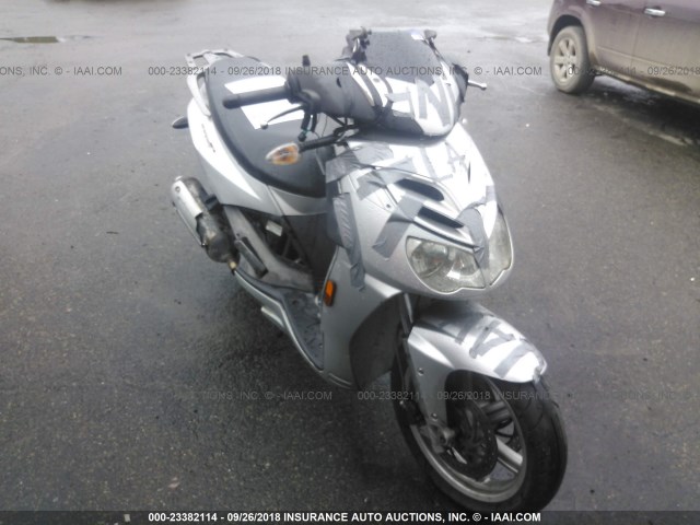 ZD4VBC0159S000284 - 2009 APRILIA SPORTCITY 250 CUBE SILVER photo 1