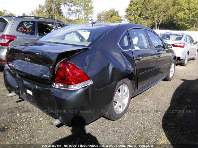 2G1WA5E32F1160832 - 2015 CHEVROLET IMPALA LIMITED LS GRAY photo 4