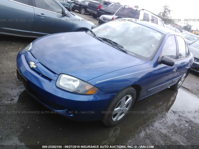 1G1JF52F647361157 - 2004 CHEVROLET CAVALIER LS Dark Blue photo 2